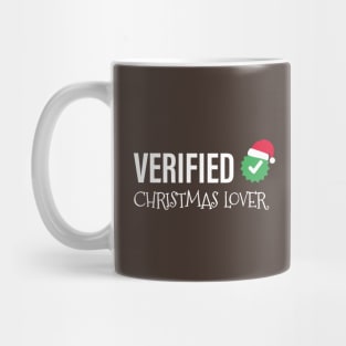 Verified Christmas Lover | Santa Hat Mug